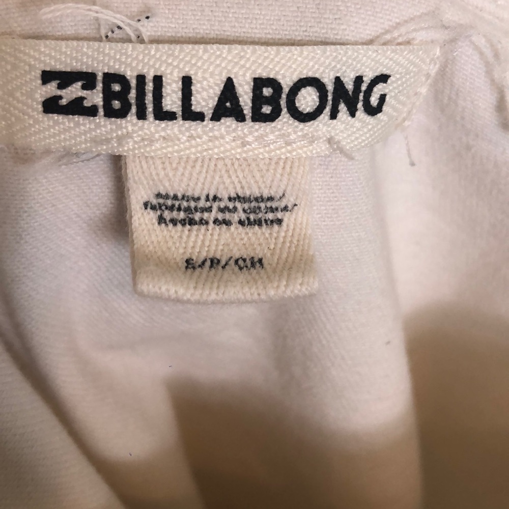 Billabong Canvas Mini Dress with Silver Belt - Picture 4 of 6